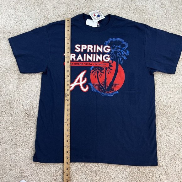 Mens Spring Training Florida T-Shirt Blue Red XL Genuine Merchandise NWT - Picture 2 of 6